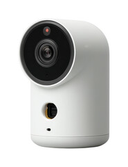 Fototapeta premium Home security camera installation space tech review modern environment view isolated on transparent background, png