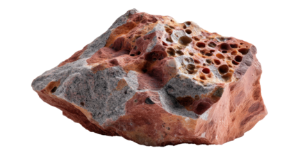 Textured rock formation: The image showcases a captivating close-up of a unique rock, characterized by its intricate textures and natural beauty.