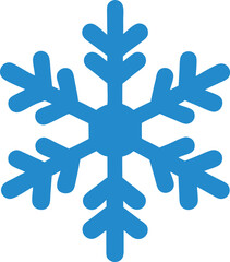 Obraz premium silhouette snowflake icon on transparent background