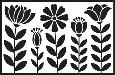 Floral Wreath Happy Birthday Vector Design