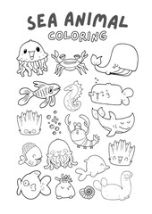 A collection of various food icons, illustrated in a simple black and white style, showing diverse food items.