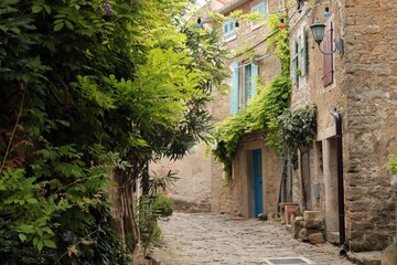 Street scene in Groznjan