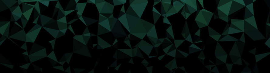 Fototapeta premium Abstract delaunay voronoi trianglify polygon gradient background illustration.