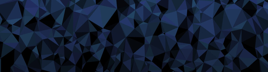 Abstract delaunay voronoi trianglify polygon gradient background illustration.