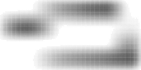 Fototapeta premium Vertical gradient halftone dots background. Pop art template, texture. Vector illustration