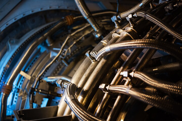 The fuel system of a gas turbine engine