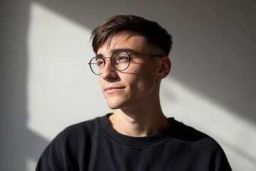 Fototapeta premium portrait of young man