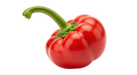 Isolated Red Bell Pepper