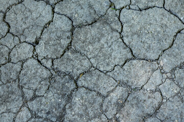 Dry cracked soil texture background