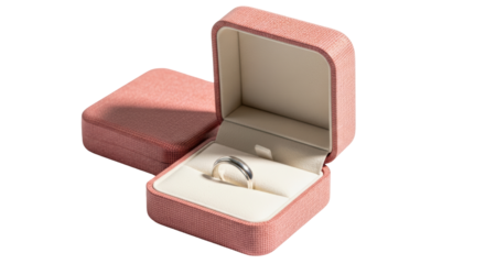 Isolated Ring in a Pink Box
