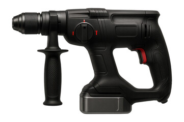 Cordless hammer drill with a side handle, designed for masonry tasks.