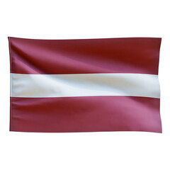 Latvia Flag on transparent background png