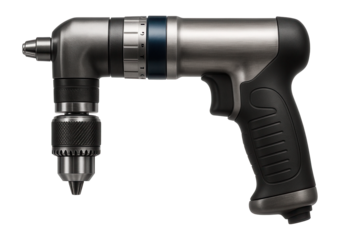 Right angle drill with an adjustable clutch for precision work in a cabinetry workshop.