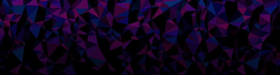 Abstract delaunay voronoi trianglify polygon gradient background illustration.