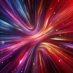 abstract background with glowing lines