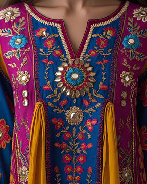 Balochi gala, handmade Balochi dress, fancy Balochi embroidery, traditional Baloch dress, Balochi fashion, original Balochi gala, hand-embroidered gala, ethnic dress, cultural outfit, Balochi work, Ba