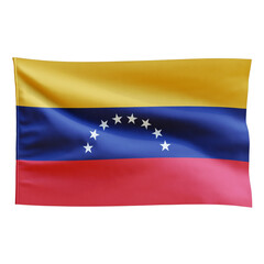 Venezuela Flag on transparent background png