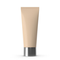 Premium Liquid Foundation isolated on transparent background, 3d , PNG