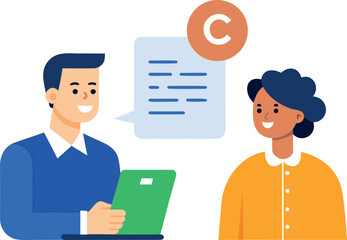 Client Receiving Invoice Clarification From Customer Service