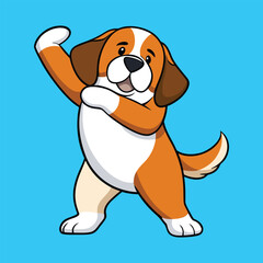 Saint Bernard Dog