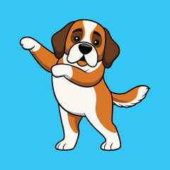 Saint Bernard Dog
