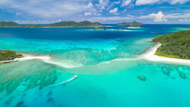 慶良間ブルー　慶良間諸島　沖縄
