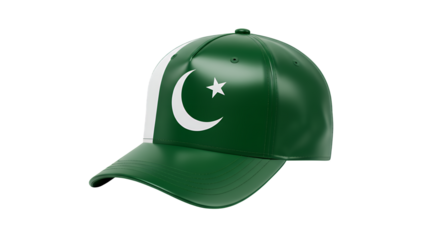 Green military helmet isolated on white background for safety and protection