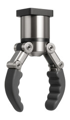 Flexible gripper robot with interchangeable fingers for handling delicate items in packaging facilities