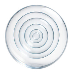 Fototapeta premium Transparent spheres nested within one another, creating a layered spherical corridor.