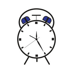 alarm clock vector illustration