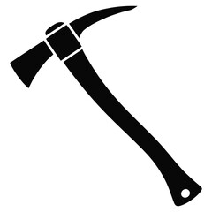 axe isolated on white