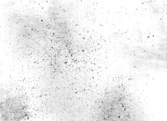 Subtle halftone vector texture overlay. Monochrome abstract splattered background.	