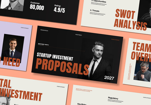 Startup Investment Proposal Template