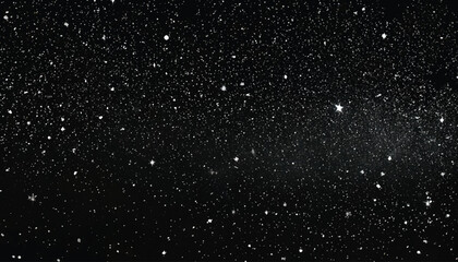 A distressed overlay background with tiny white particles scattered. White grainy texture dust overlay textured. Grain noise particles and Snow effects pack. Rusted black background illustration