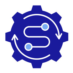 Automation Pipeline  Icon Element For Design
