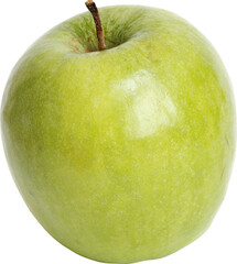 Green Apple Isolated On Transparent Background
