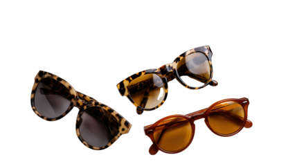 Designer Wallet and Keys: A flat lay of a designer wallet and keys, isolated on a Transparent background, PNG file.