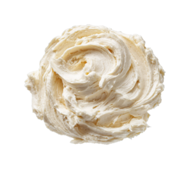 Whipping delicious buttercream frosting for cakes kitchen cooking tutorial sweet treats isolated on transparent background, png