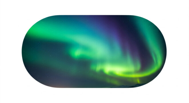 vector glossy button with reflection