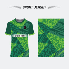 Sport Jersey Design. Sublimation Jersey Design. EPS10. Fully Editable File.