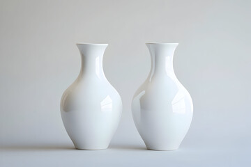 white ceramic vase