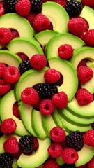Obraz premium Fresh fruit slices