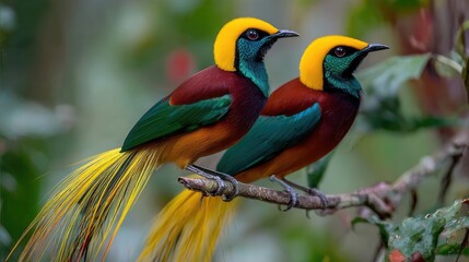 Obraz premium King Bird-of-paradise