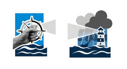 Navigating Life's Seas: Calm Waters and Stormy Weather, Maritime Icons, 70+ Characters