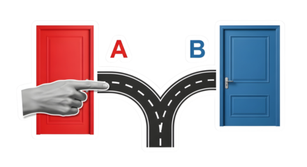 Choosing Your Path: Option A or B? Navigate Business Crossroads with Strategy & Vision