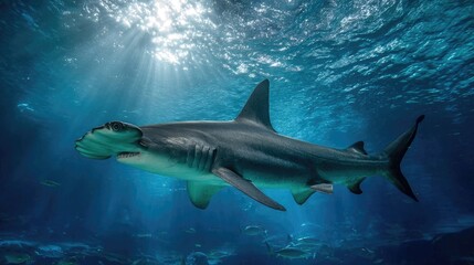Fototapeta premium Hammerhead Shark