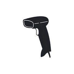 Barcode Scanner: Retail Technology Icon, Point of Sale System, Inventory Management