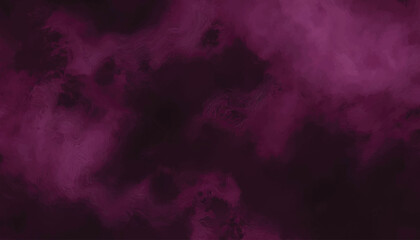 Black dark purple red burgundy wine magenta maroon plum watercolor water. Abstract art colorful background. Chaos daub stain grunge dirty smoke fog.Fantasy dramatic storm night sky with clouds design.