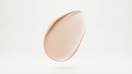 A light beige cream substance stain.