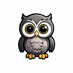 Fototapeta premium Huggable owl Vinyl Design